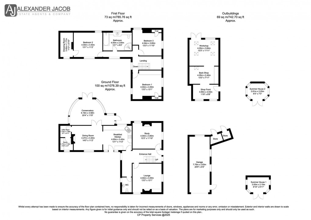 Floorplan for Broadings Lane, Laneham, DN22