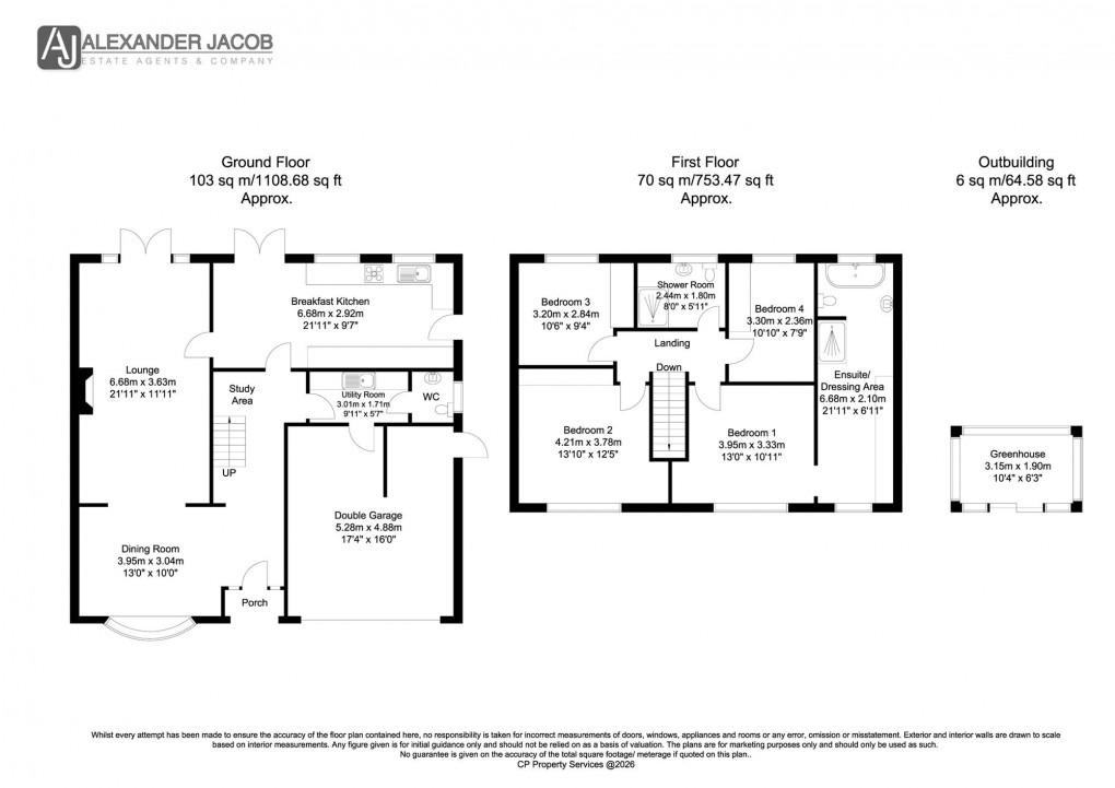 Floorplan for All Hallows Close, Retford, DN22