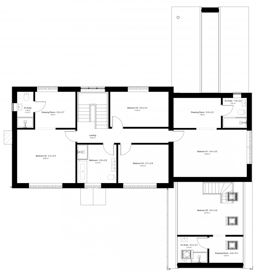 Floorplan for North Wheatley, Retford, Nottinghamshire