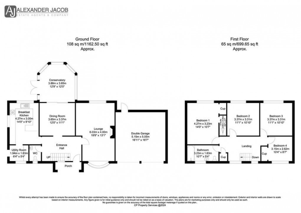 Floorplan for Sturton-le-Steeple, Retford, Nottinghamshire