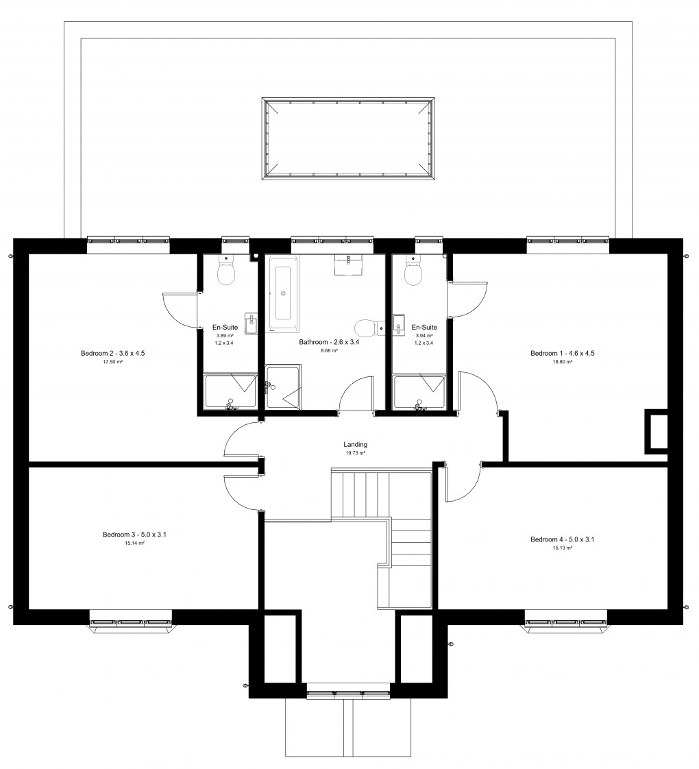 Floorplan for North Wheatley, Retford, Nottinghamshire