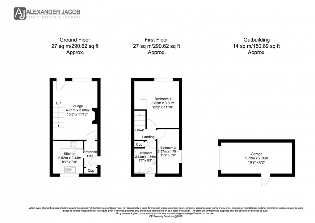 Floorplan for Holdenby Close, Retford, Nottinghamshire