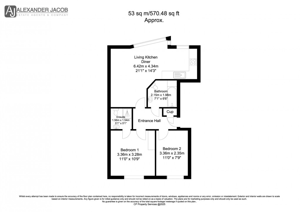 Floorplan for Retford, Nottinghamshire