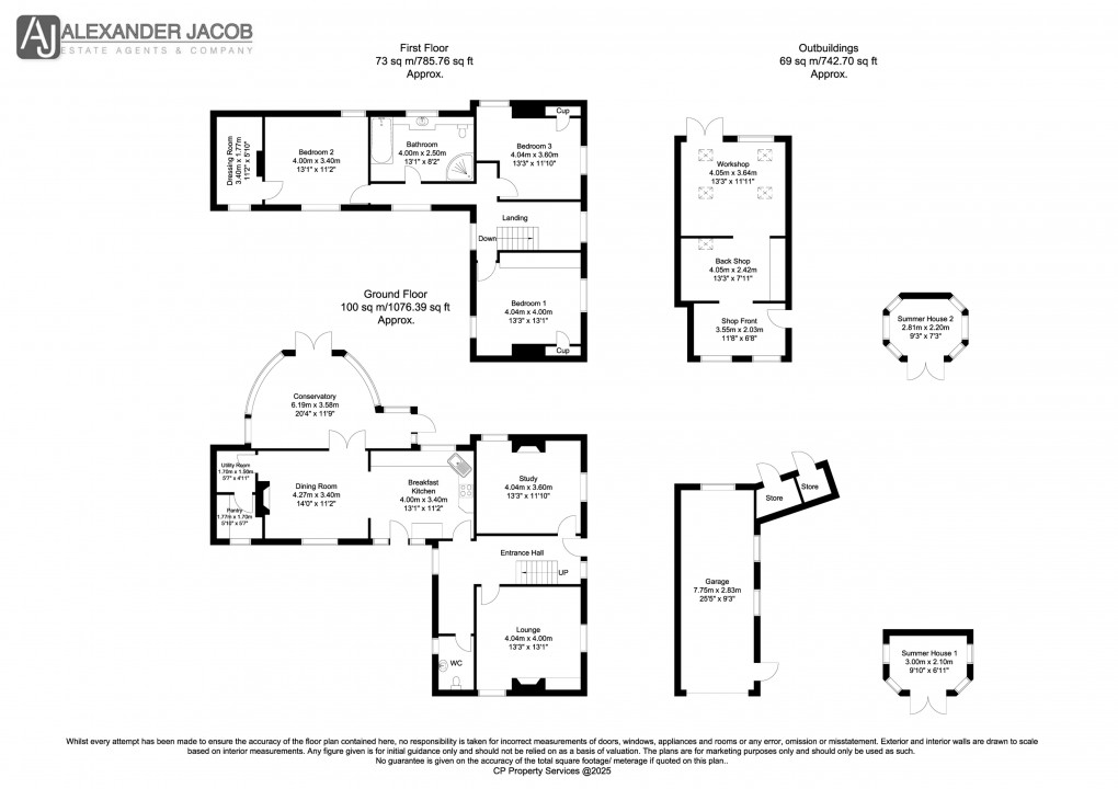 Floorplan for Laneham, Retford, Nottinghamshire