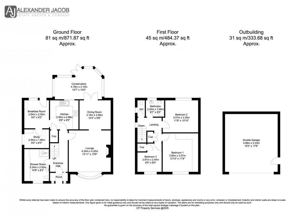Floorplan for Kingsmead, Retford, Nottinghamshire