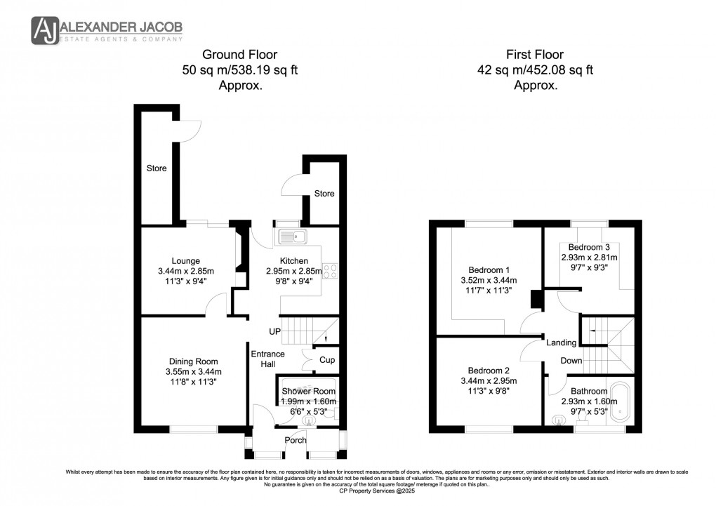 Floorplan for Habblesthorpe, Retford, Nottinghamshire