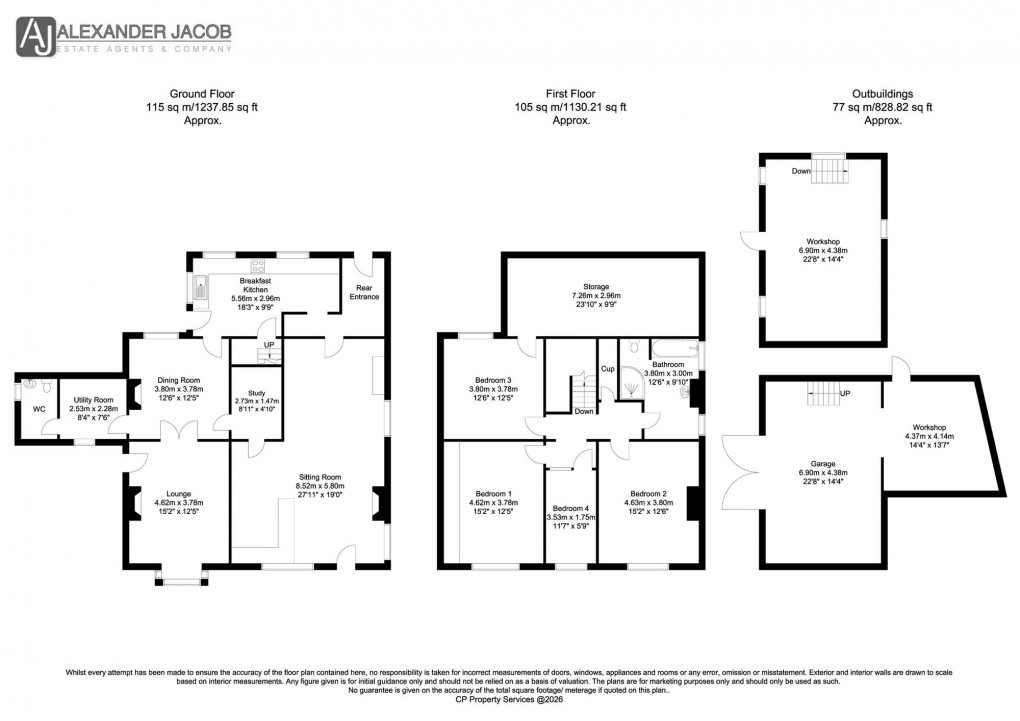 Floorplan for 1 Haxey Road, Misterton, DN10