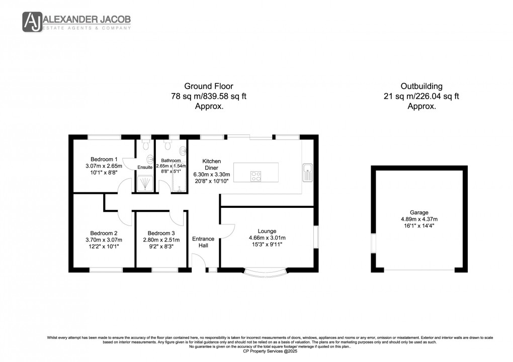 Floorplan for Beckingham, Doncaster, South Yorkshire