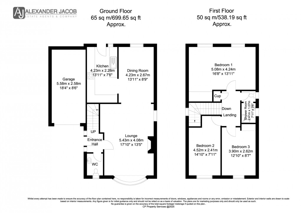Floorplan for North Leverton, Retford, Nottinghamshire