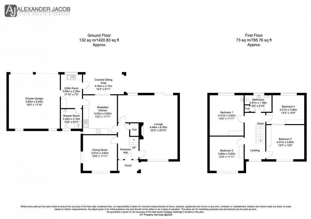 Floorplan for Hayton, Retford, Nottinghamshire