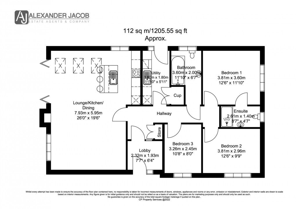 Floorplan for Southgore Lane, North Leverton, Retford, Nottinghamshire