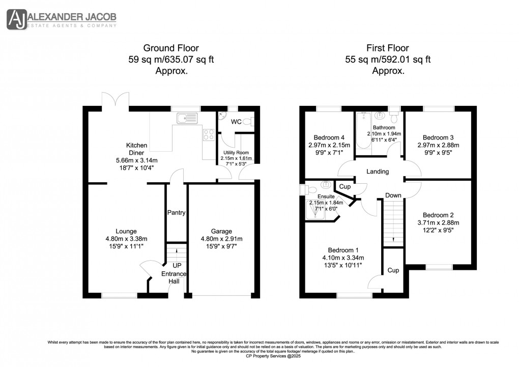Floorplan for Harworth, Doncaster, South Yorkshire