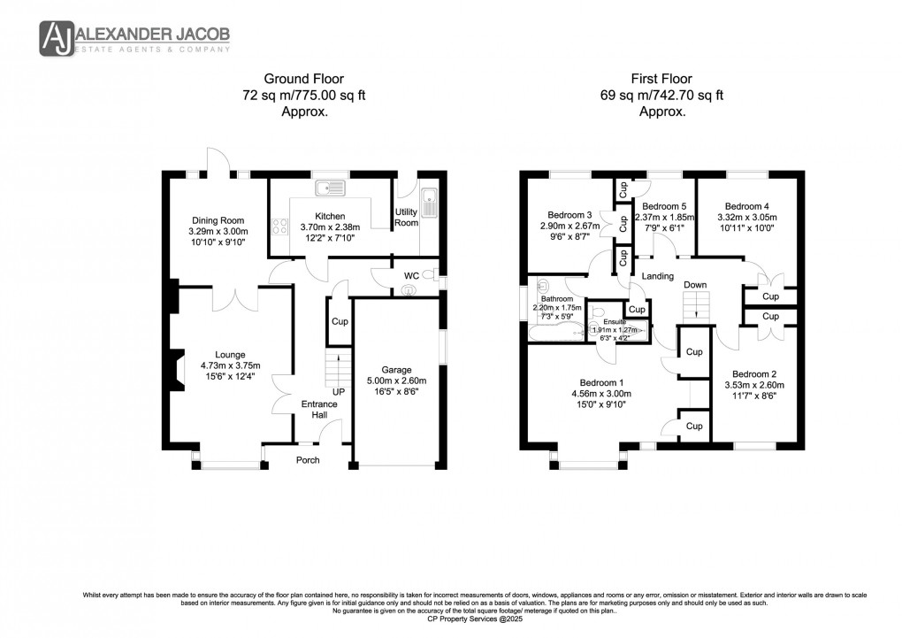 Floorplan for Rutland Road, Retford, Nottinghamshire