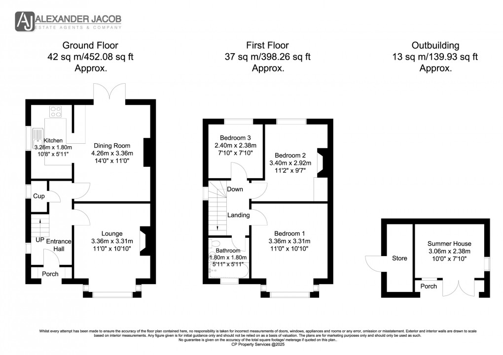 Floorplan for Ordsall Park Road, Retford, Nottinghamshire
