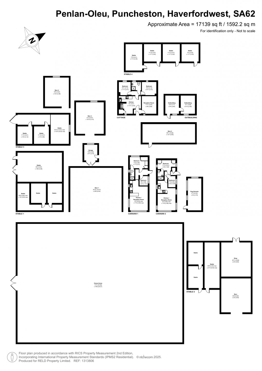 Floorplan for Puncheston, Haverfordwest, Pembrokeshire