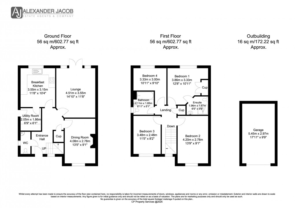 Floorplan for Blue Albion Street, Retford, Nottinghamshire