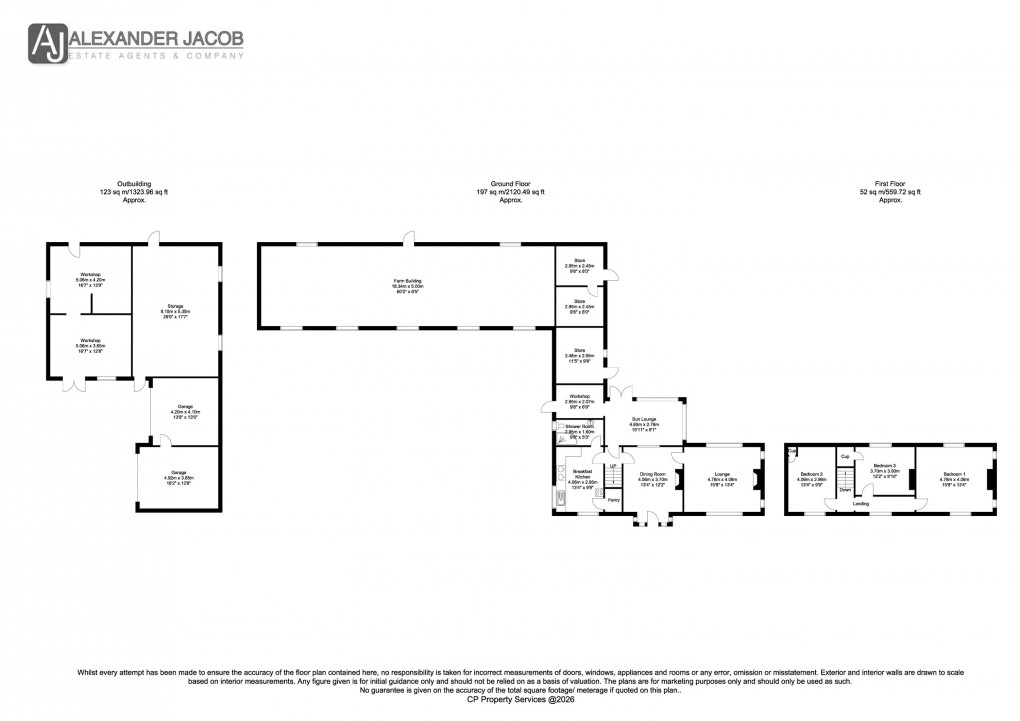 Floorplan for Hayton, Retford, Nottinghamshire