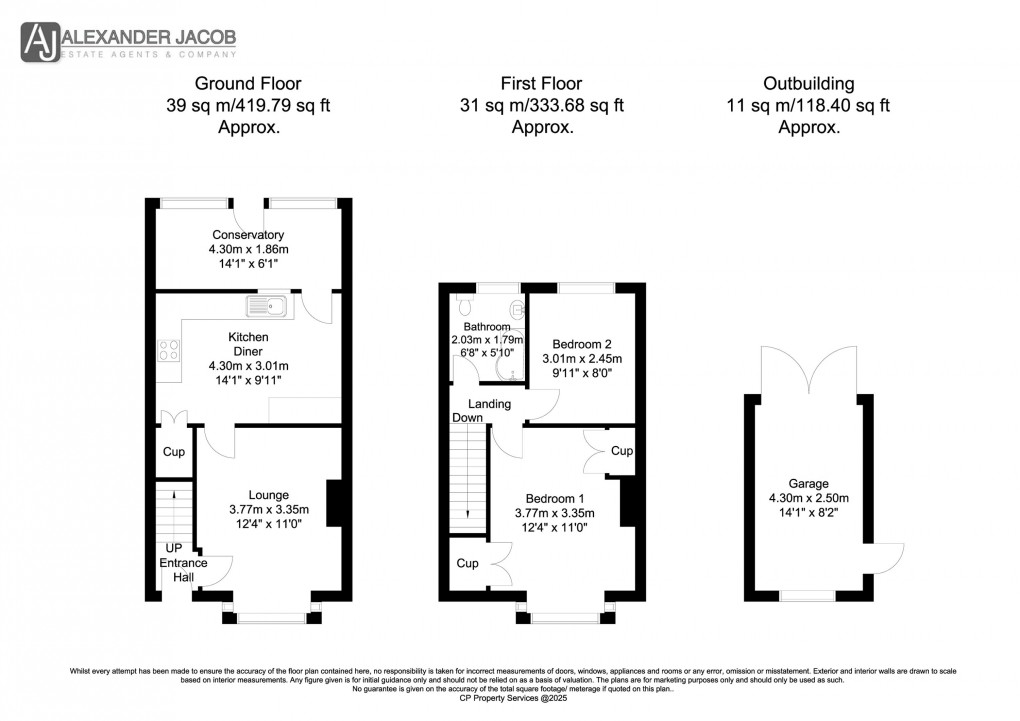 Floorplan for West Carr Road, Retford, Nottinghamshire