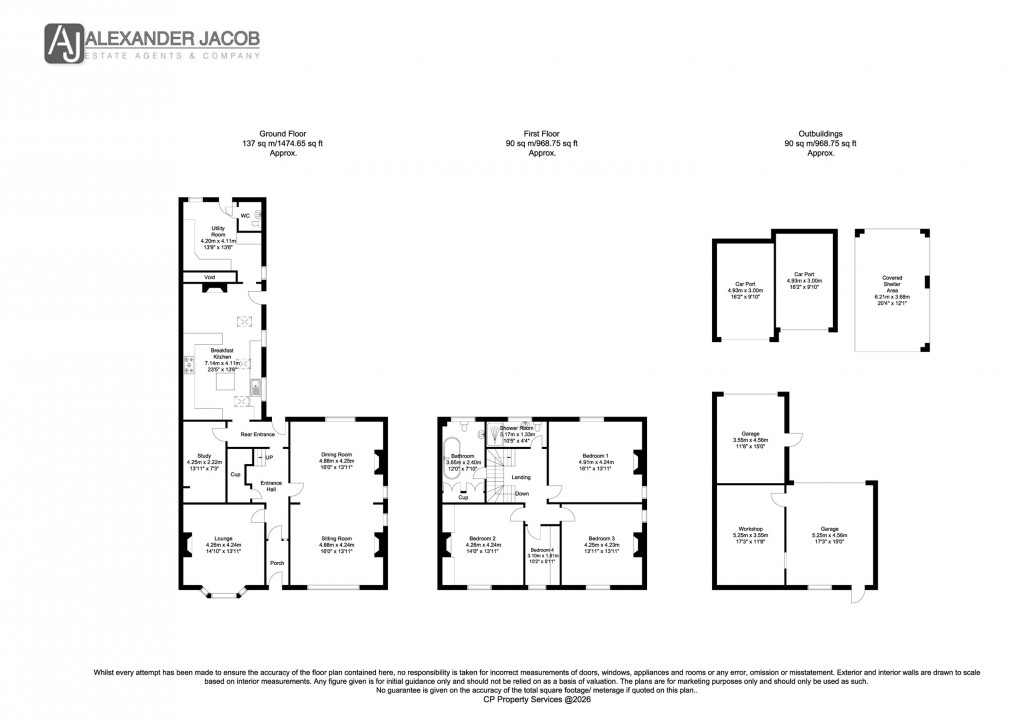 Floorplan for London Road, Retford, Nottinghamshire