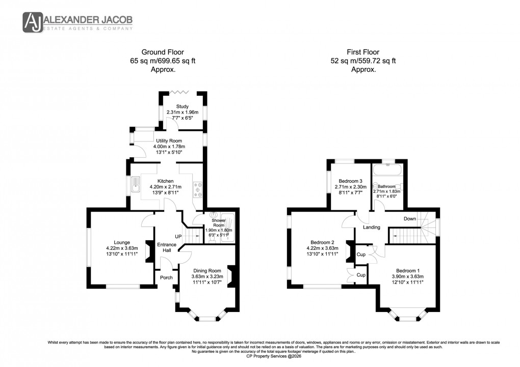 Floorplan for North Leverton, Retford, Nottinghamshire