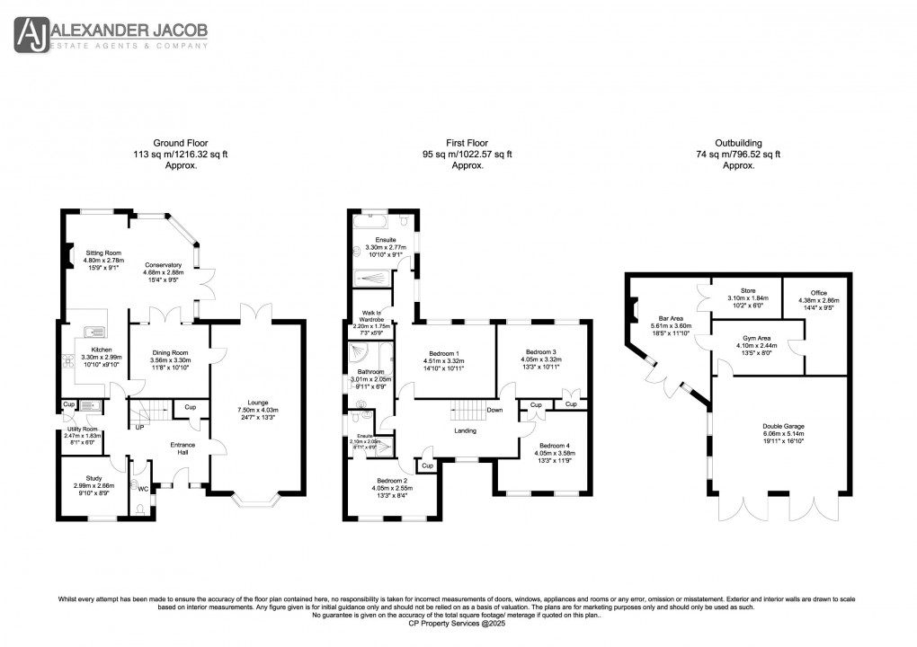 Floorplan for Clarborough, Retford, Nottinghamshire