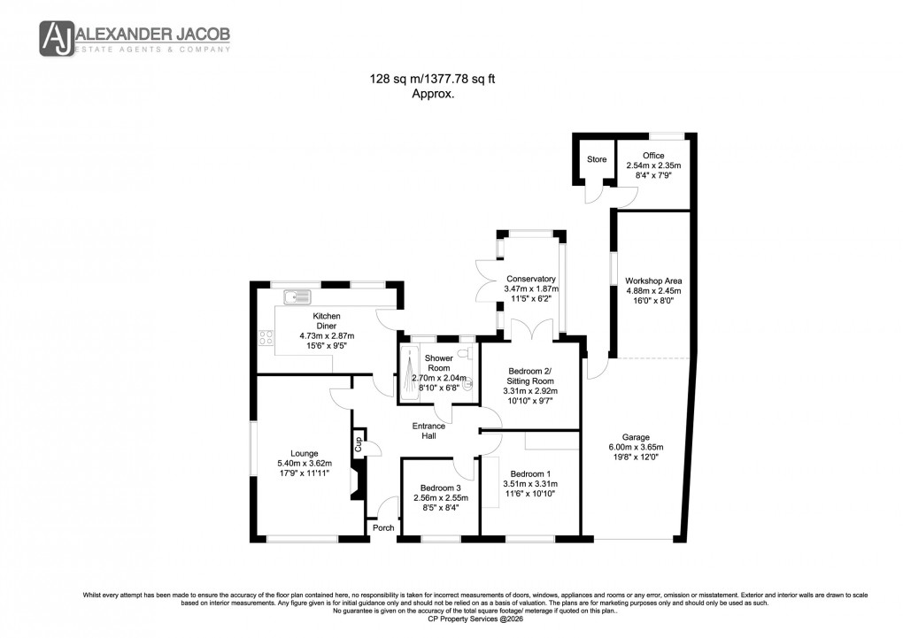 Floorplan for Beckingham, Doncaster, South Yorkshire