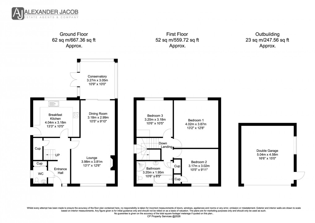 Floorplan for West Park Place, Retford, Nottinghamshire