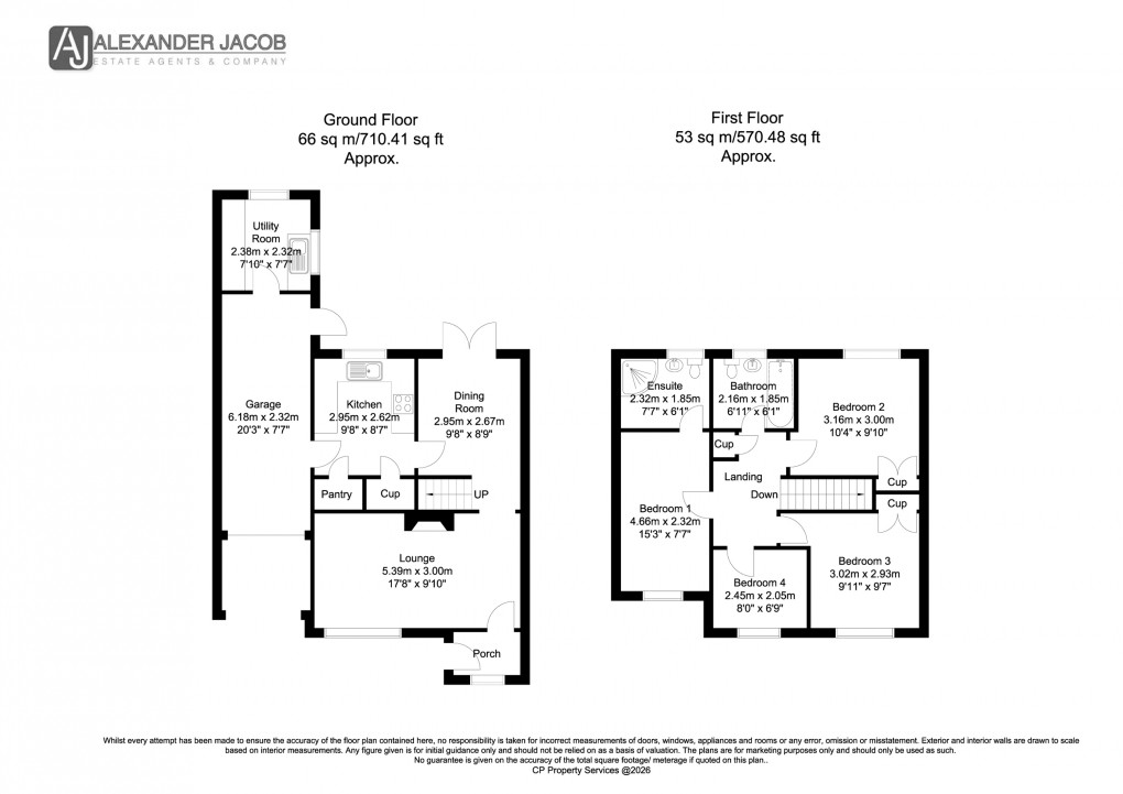 Floorplan for Glen Eagles Way, Retford, Nottinghamshire
