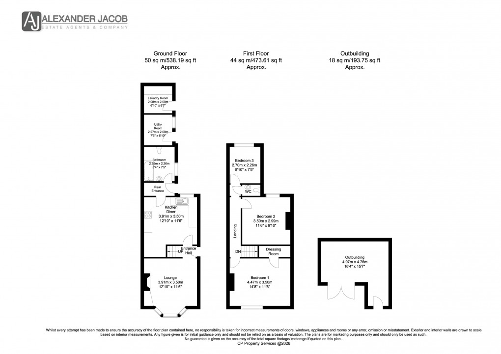 Floorplan for Tunnel Road, Retford, Nottinghamshire