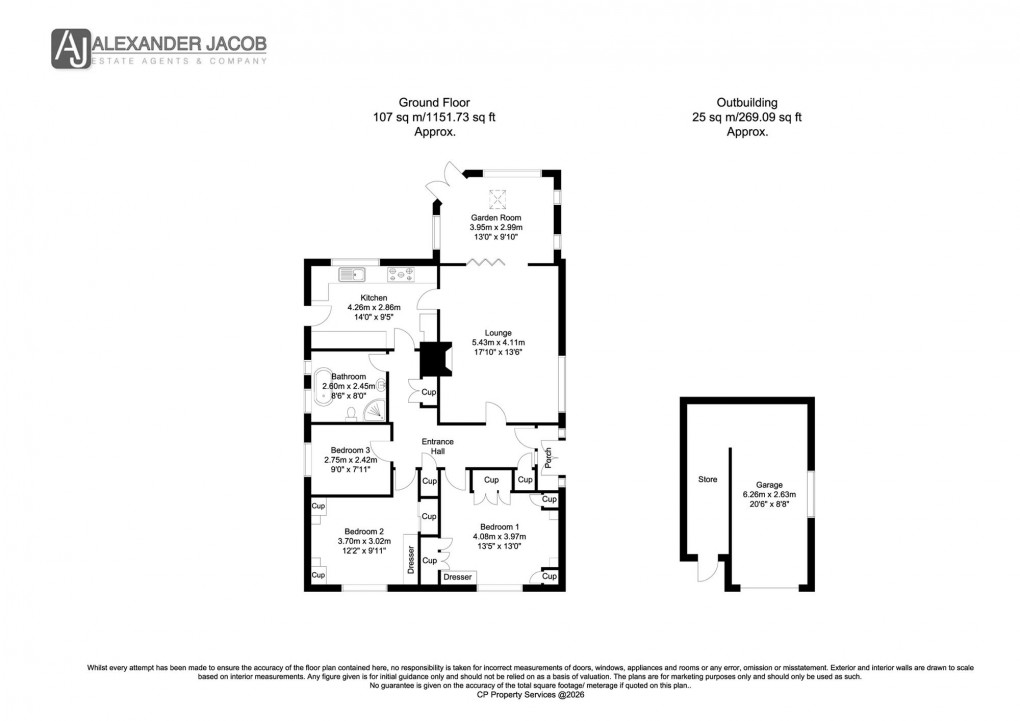 Floorplan for Meeting House Lane, South Leverton, DN22