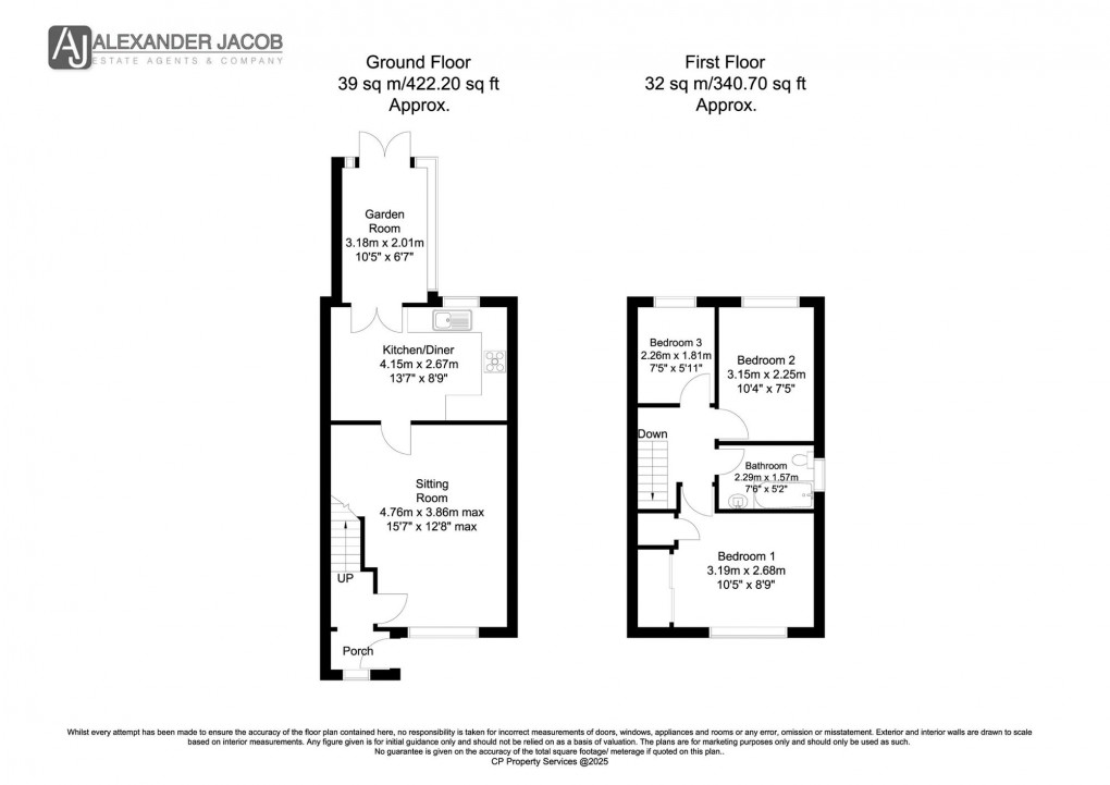 Floorplan for Redforde Park Avenue, Retford, DN22
