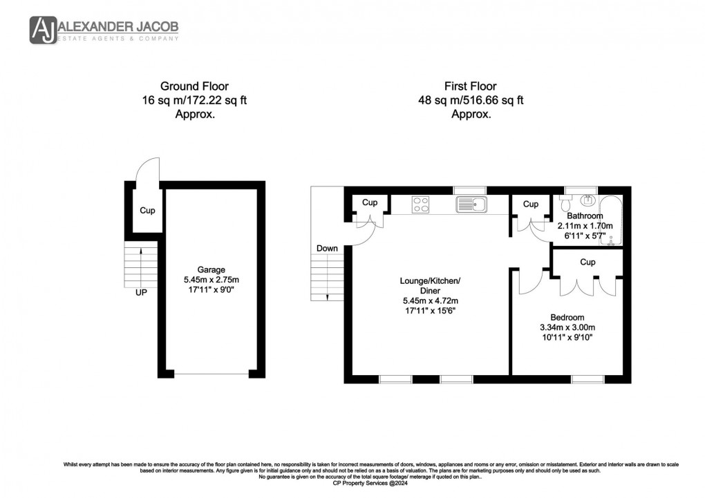 Floorplan for Waterfields, Retford, DN22