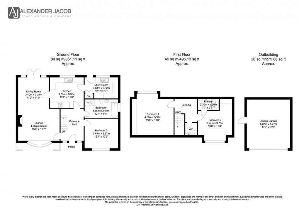 Floorplan for Silverdale Close, Retford, DN22