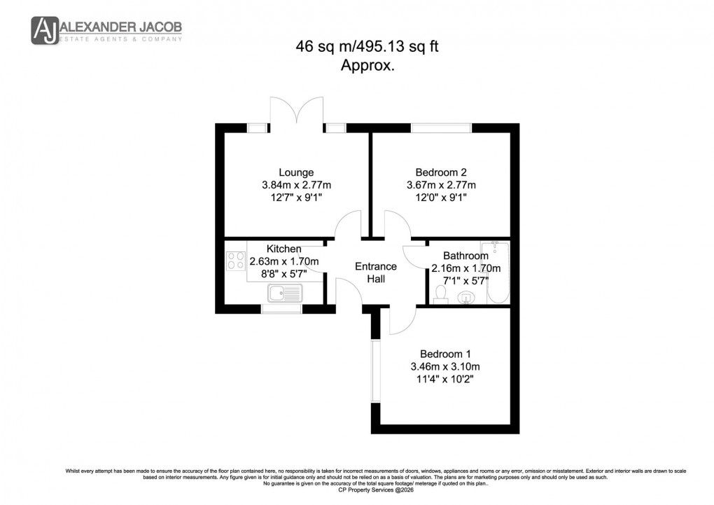 Floorplan for The Brambles, Retford, DN22