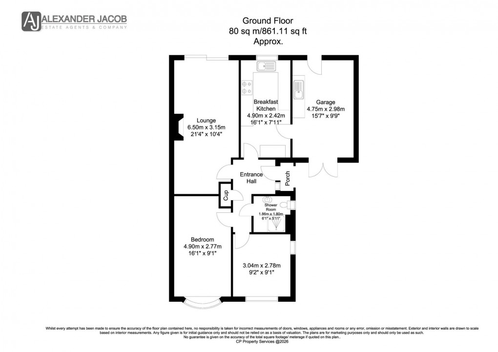Floorplan for Welham Grove, Retford, DN22