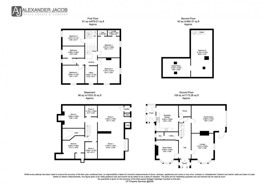 Floorplan for Cobwell Road, Retford, DN22