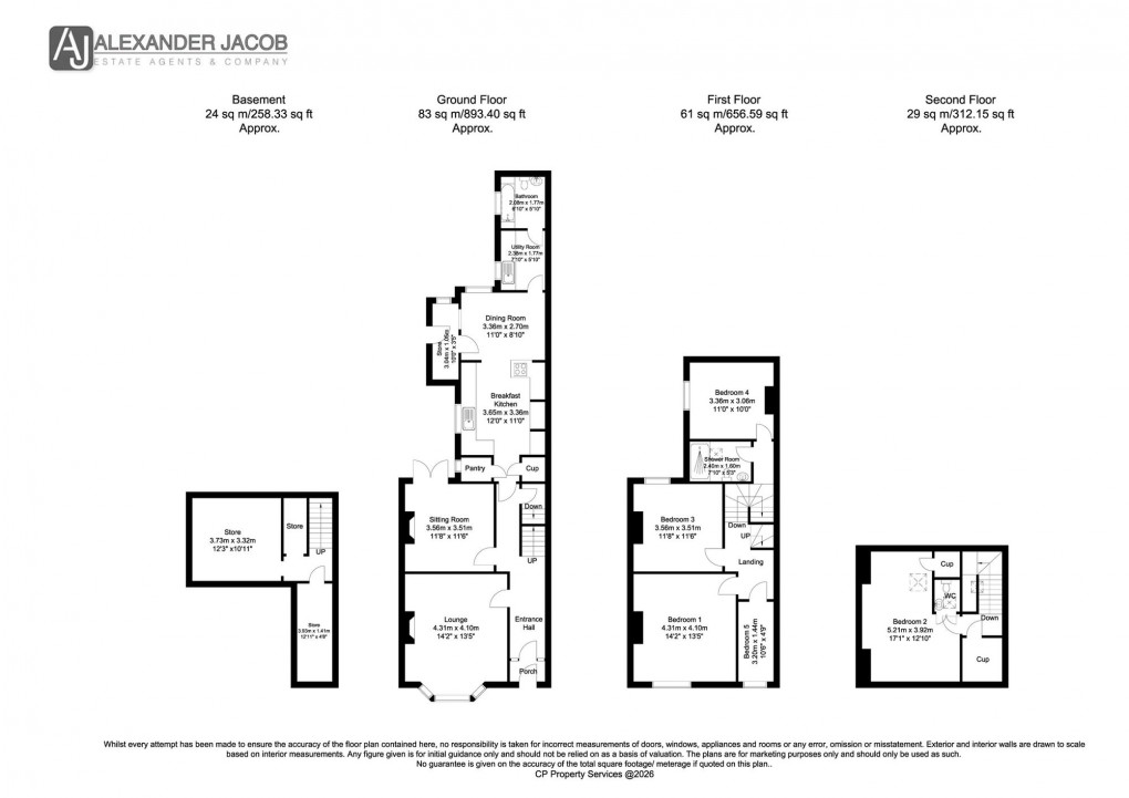 Floorplan for Cobwell Road, Retford, DN22
