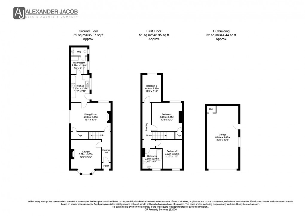 Floorplan for Station Road, Bawtry, DN10
