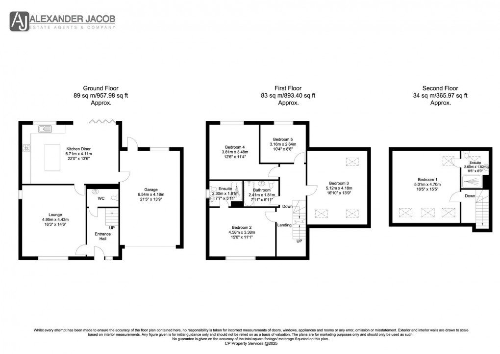 Floorplan for Orchard Close, Big Lane, DN22
